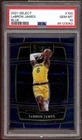 LeBron James Card 2021-22 Select Blue #100 PSA 10