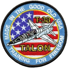 USAF NORTHROP T-38 TALON USA PATCH