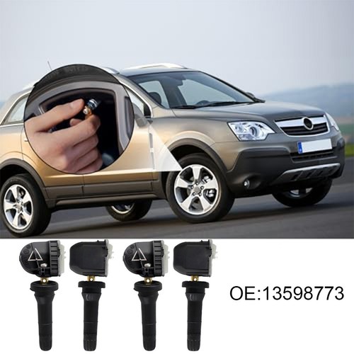 Tire Pressure Sensor Set for Cadillac For Chevrolet For Buick For GMC 4PCS - Picture 4 of 7