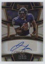2022 Panini Select Select Signatures Silver Prizm Jamal Lewis #SSP-JAL Auto
