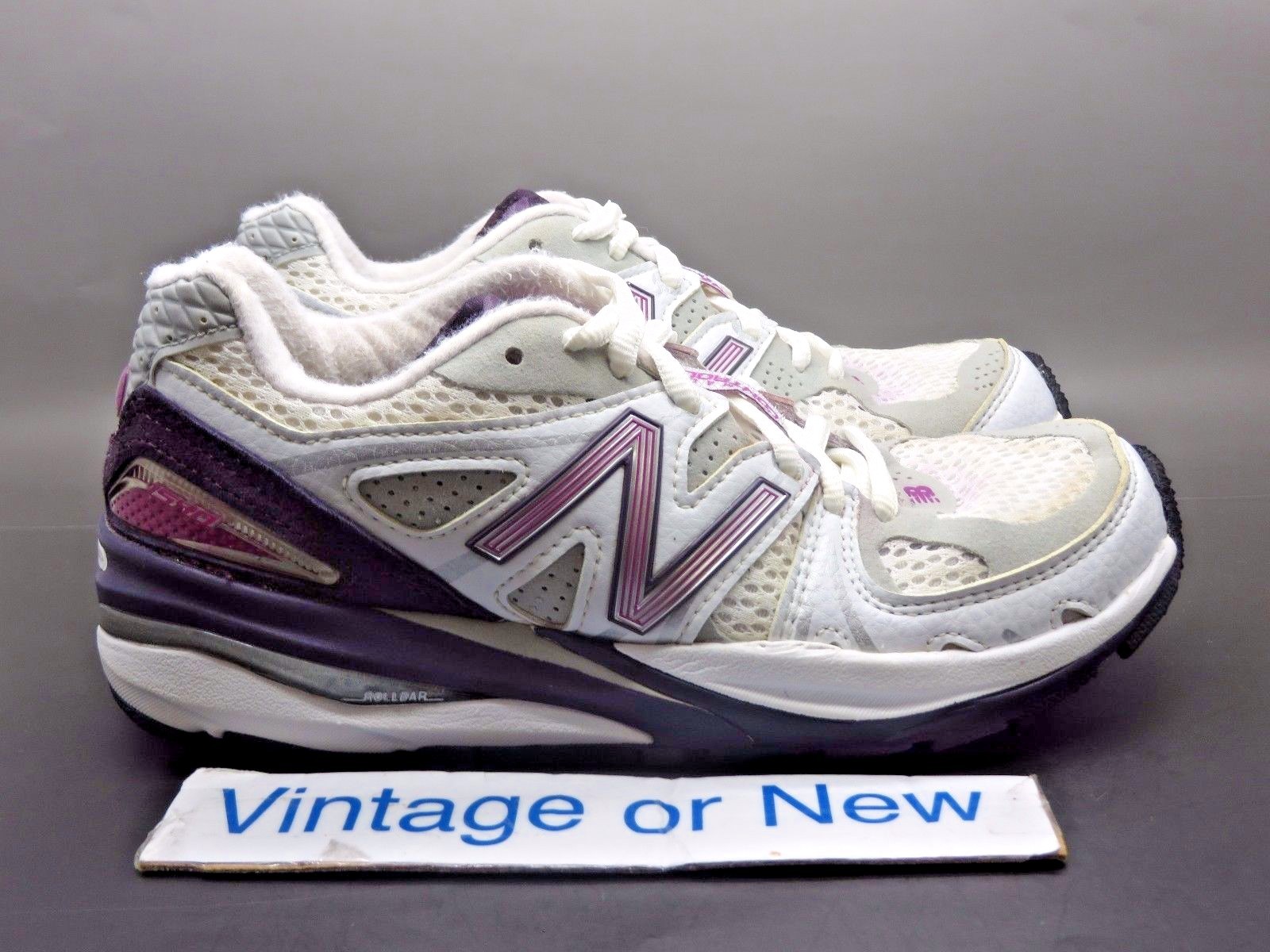 Women's New Balance 1540 W1540WP1 White Purple Running Shoes 2A sz 5 eBay
