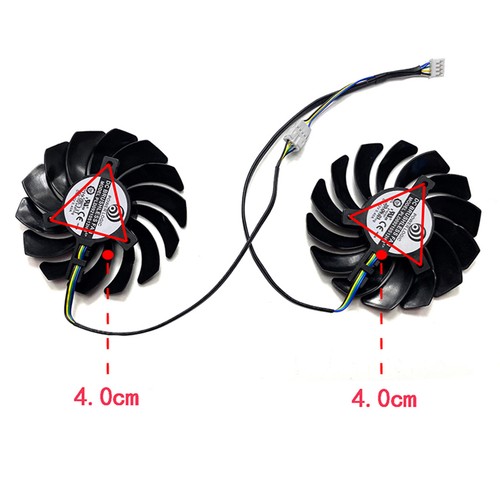 NEU Kühler Lüfter Grafikkarte für MSI RTX2060 SUPER 8GB VENTUS Grafikkarte MV - Photo 6/15