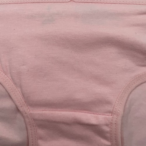 Laura Ashley Girls 5 Panty Set Size XS Solid Stripe Prints Pink White Gray Blue - Picture 3 of 9