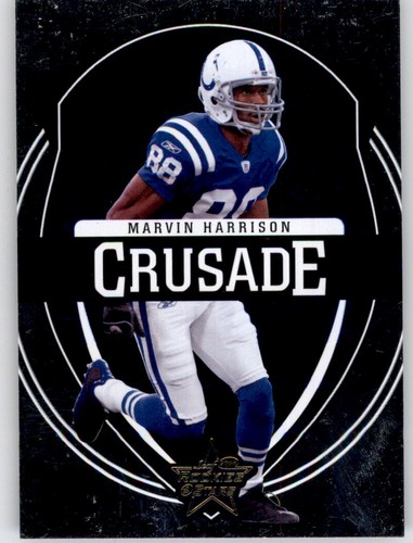 2006 Rookies & Stars Crusade Silver Foil Marvin Harrison #d /500 Refractor Colts - Picture 1 of 2