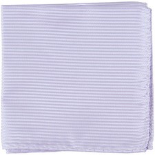 New men's polyester woven striped lavender hankie pocket square formal wedding