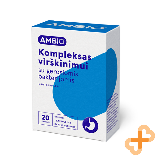 AMBIO Digestive Support Complex with Good Bacteria 20 Capsules Supplement - Picture 13 of 24
