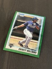 2010 Bowman Chrome Prospects Retail Green X-Fractor #BCP200 EVERETT WILLIAMS