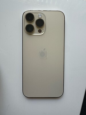 Apple iPhone 14 Pro Max - 128 GB - Gold (Unlocked) EXCELLENT CONDITION