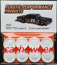 #W5 - 1960's/1970's 'Wide 5' Late Model 11" Wide Wheels - 1/25 Model PPP - LQQK