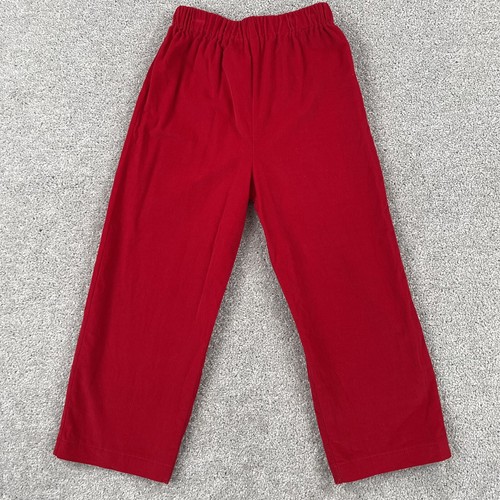 Toddler Christmas Outfit Pants Shirt 4T Embroidered Gifts Boutique Red Corduroy - Picture 17 of 24