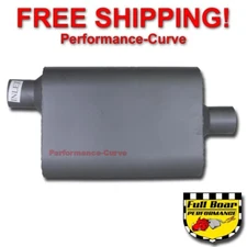 2 Chamber Performance Exhaust Muffler FULL BOAR 2" Offset / Center - FB2041