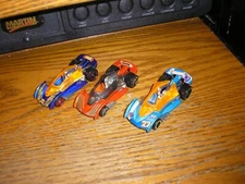 Nice Lot of 3 Different Hot Wheels Open Road Ster Concept IRL Sport Race Cars