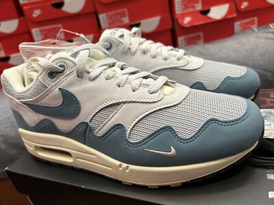 Patta x Nike Air Max 1 “Noise Aqua” with Bracelet - Men's