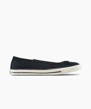 New Converse Women's Chuck Taylor Dainty Ballerina Shoes - Black A16210C 