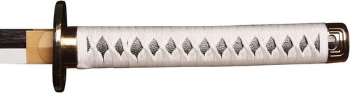 One Piece Roronoa Zoro Wado Ichimonji Katana Wooden Cosplay Sword 40.75" JT10512 - Picture 3 of 6
