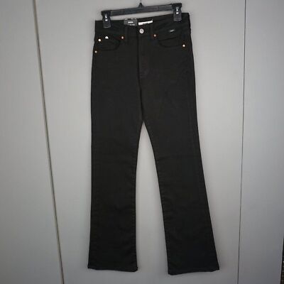 Mavi Women's Jeans Maria High Rise Flare in Black La Blue size 28 New