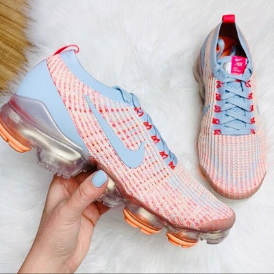 vapormax flyknit blue and orange