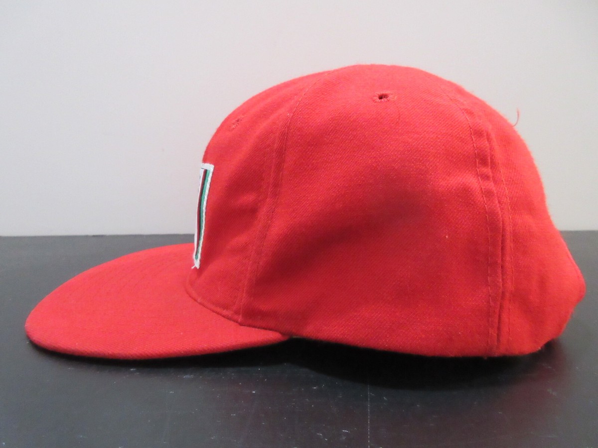 VINTAGE 40 Acres & A Mule Hat Cap Snap Back Red Basketball VINTAGE 40 Acres & A Mule Hat Cap Snap Back Red Basketball