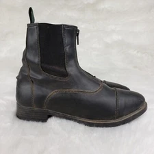 MILLSTONE Black Leather Ankle Boots Womens Size 6.5