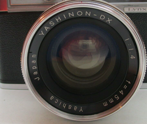 Cámara fotográfica telémetro 35 mm Yashica Lynx-14E lente 45 mm 1,4 PROBADO EN FUNCIONAMIENTO - Imagen 2 de 5