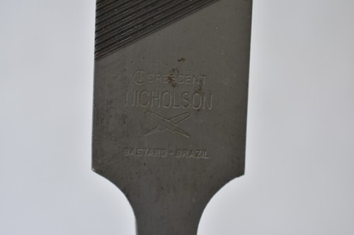 Crescent Nicholson Half Round Single Cut Pipeliner Bastard File 14" 05190N - Picture 5 of 5