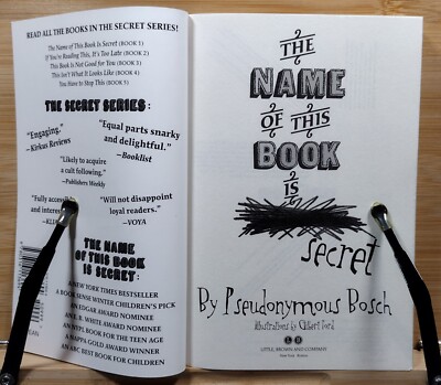 The Name of This Book is Secret by Pseudonymous Bosch (2021