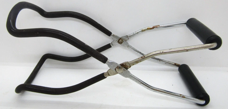 Levantador de tarros de conservas vintage, asas negras. Foto 3 de 4