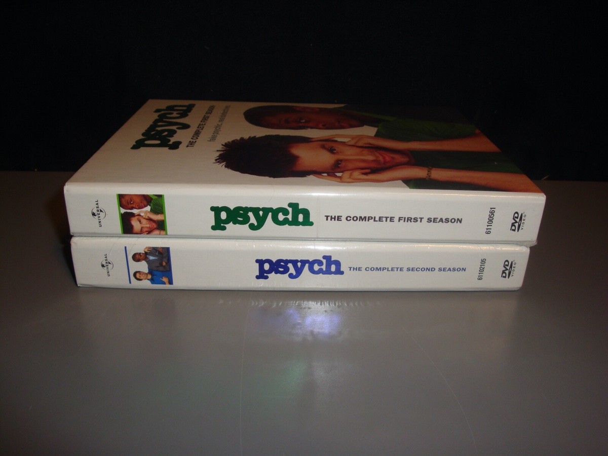 (未使用･未開封品)　Psych: Complete First Season/ [DVD] [Import] tu1jdyt PSYCH - SEASON 1 & 2DVD SET First Second Seasons | eBay