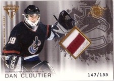 Dan Cloutier 2003-04 Titanium patch  147/155