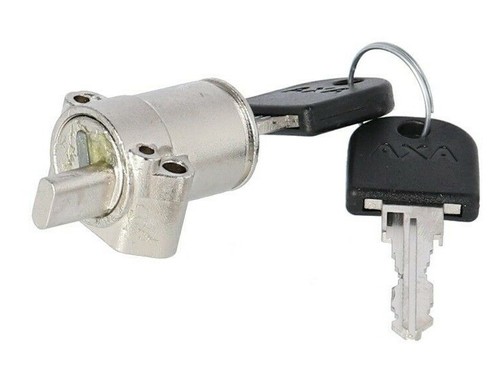 AXA Battery Lock Bosch 3 for Frame Installation Power Tube With 2 Key - New - Picture 1 of 3