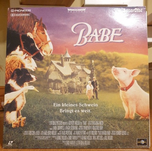 Laserdisc Babe Widescreen Dolby Surround Pal deutsch Version