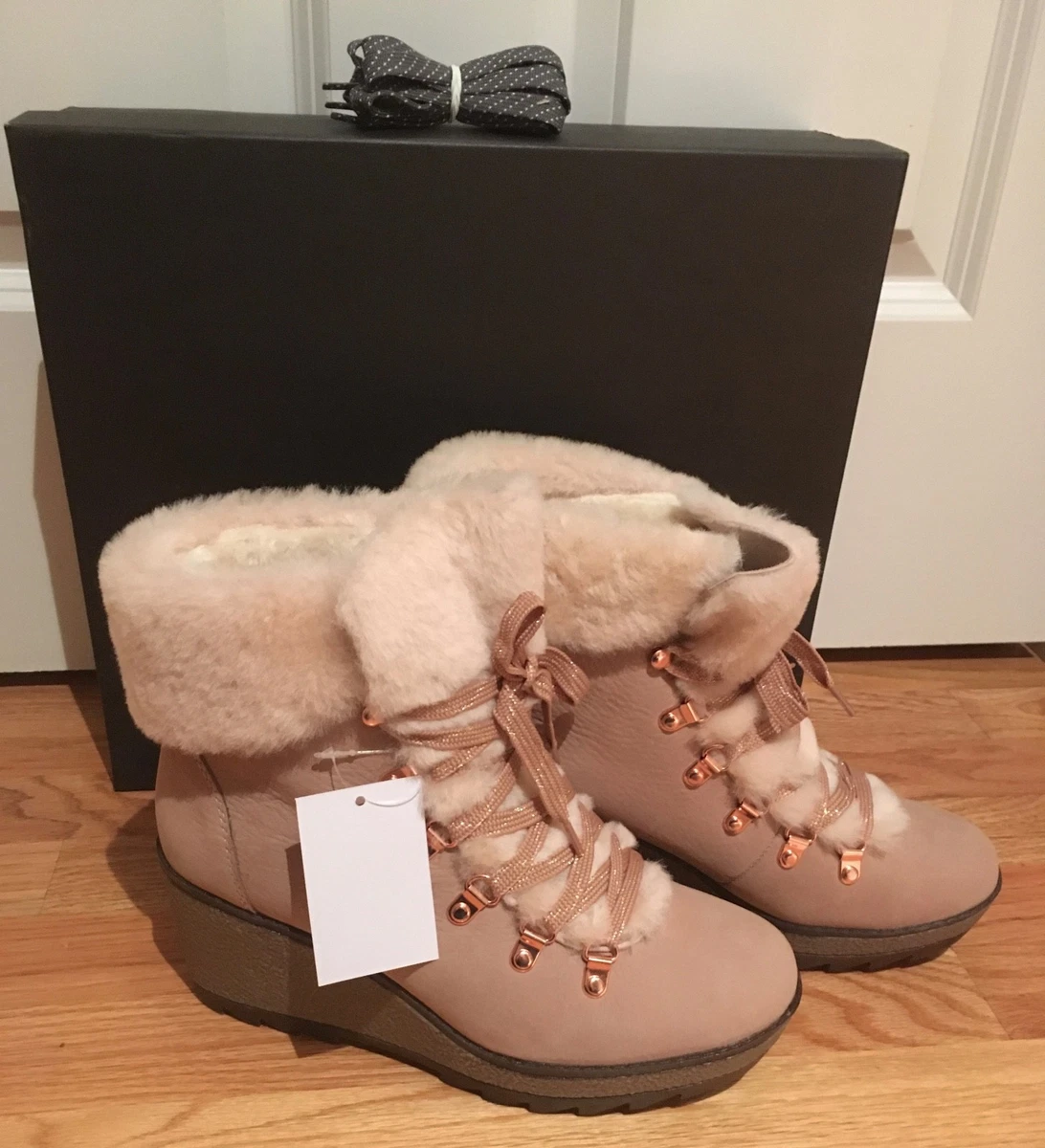 J crew hotsell nordic boots pink