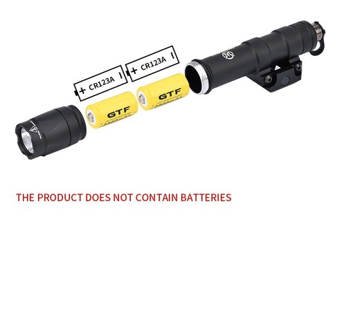 Tactical SF M600C Metal Flashlight Hunting M300a Scout Lamp Dual Pressure Switch - Bild 9 von 20