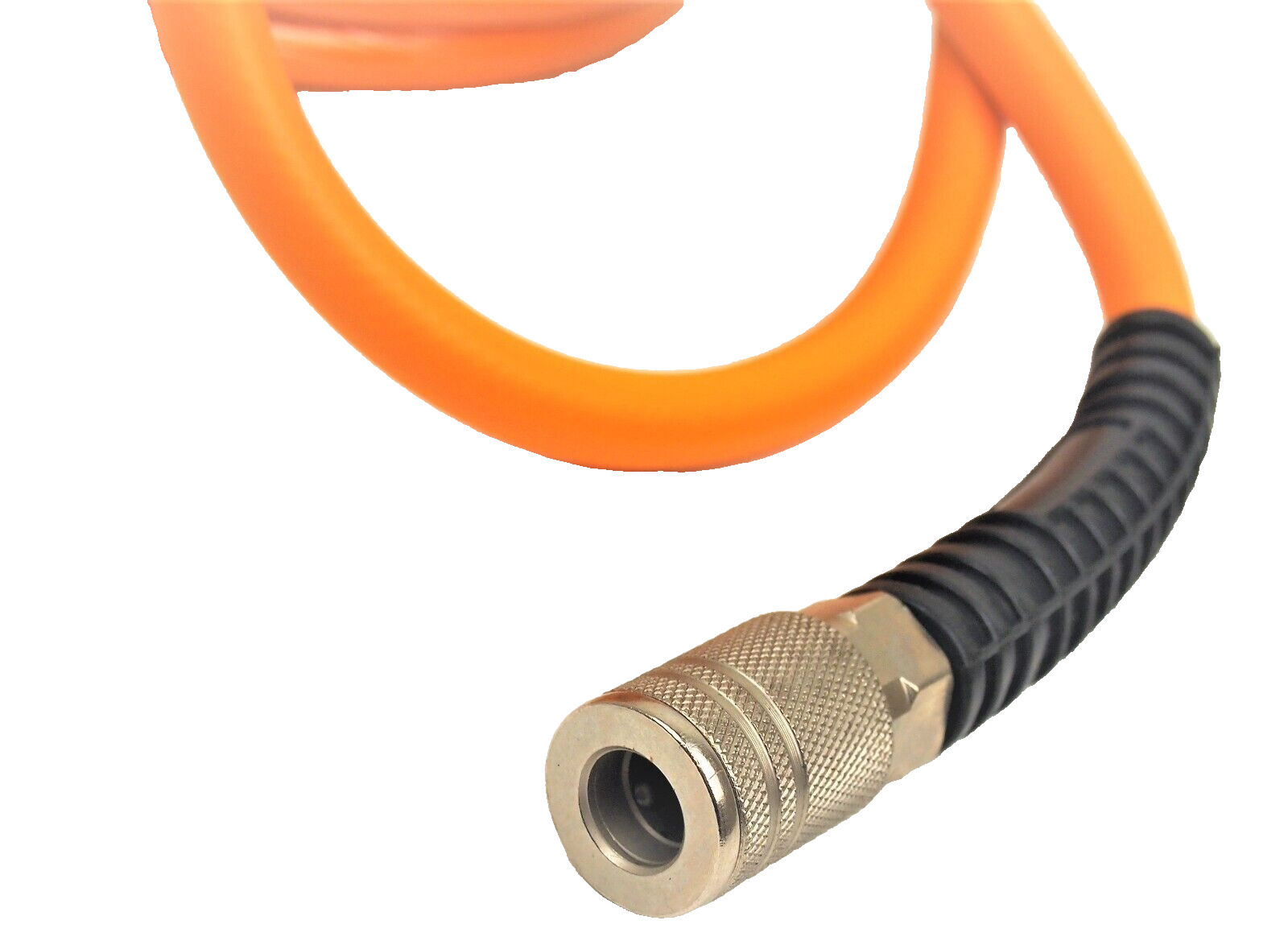 1/4" x 33 FT PVC Rubber Hybrid Air Hose Quick Coupler Fittings 300 PSI A831806A