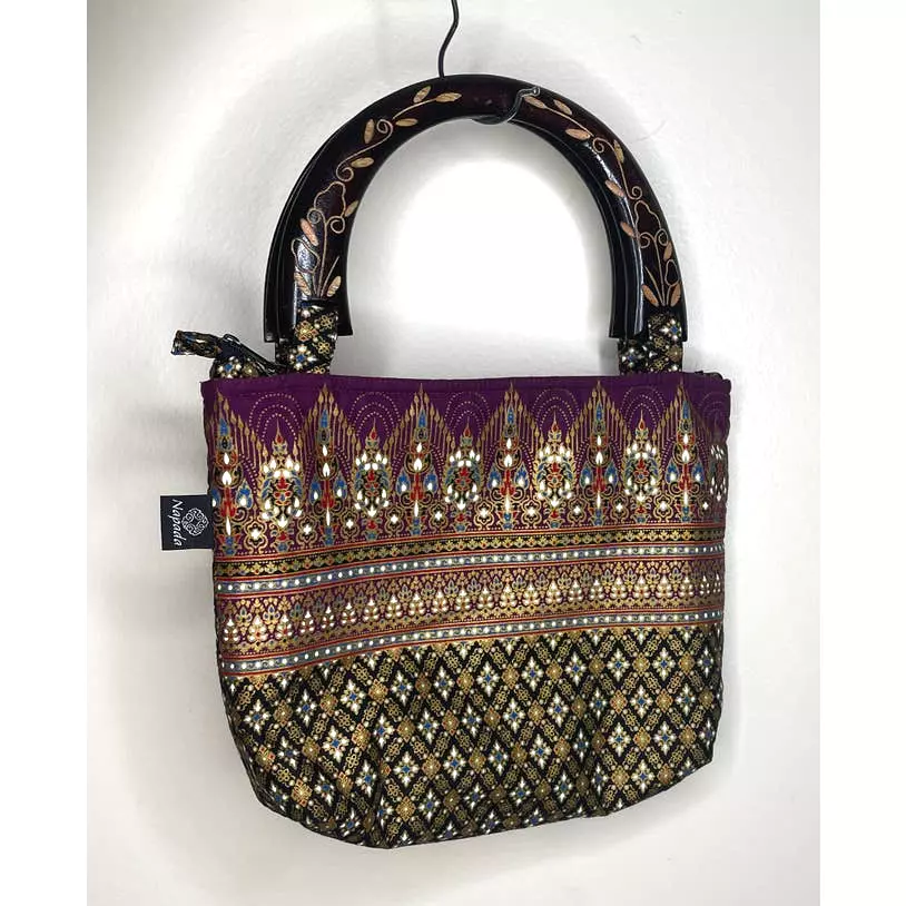 Hand purse with handle new arrivals