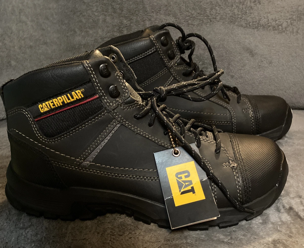 Caterpillar work clearance shoes steel toe