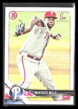McKenzie Mills 2018 Bowman #BP87    Prospects Philadelphia Phillies