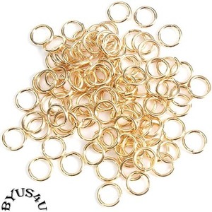 Authentic JUMP RINGS 5mm OPEN or SPLIT DOUBLE 20g CONNECTORS 100pc