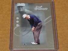 2001 Upper Deck SP Authentic Golf Arnold Palmer Honor Roll Nmmt