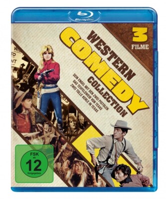WESTERN COMEDY COLLECTION - BOB HOPE,JANE RUSSELL,DORIS DAY   BLU-RAY NEU