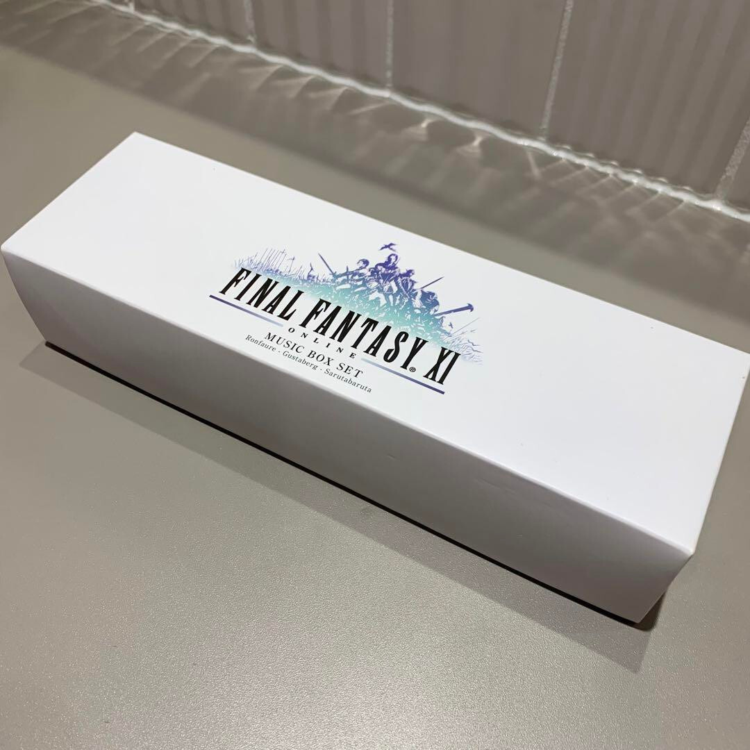 NEW Final Fantasy XI Music Box Set Ronfaure/Gustaberg/Sarutabaruta
