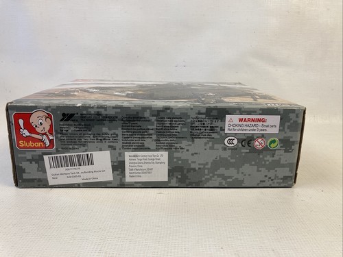 Sluban M38 B0305 Army Land Force Merkava Tank & Soldiers 344 Pieces New Sealed - Picture 5 of 13