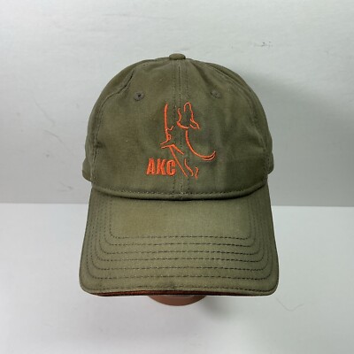 Tejas AKC Hunting Cap Hunting Dog Logo Khaki Tan StrapBack Baseball Cap