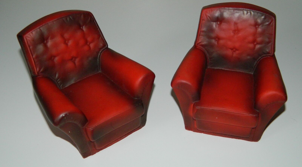 Vintage Sindy Doll Furniture Sofa & 2 Armchairs Set eBay