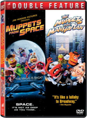 Double Feature: Muppets From Space & Muppets Take Manhattan (2-DVD set, 1984)NEW