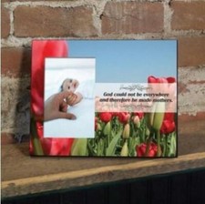 Mother's Day "God Could Not Be Everywhere..." Picture Frame