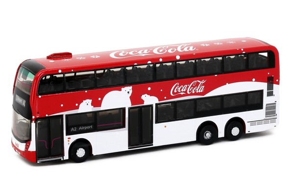 Tiny City 1:110 Diecast Model Car - E500 Mmc Fl 12.8M Coca-Cola (X' Mas Bears)-image