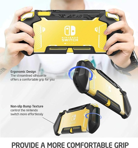 Funda duradera de poliuretano termoplástico amortiguador amortiguador para Nintendo Switch Lite 2019 Mumba - Imagen 17 de 28