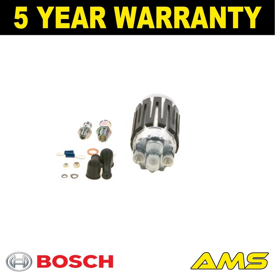 Fits Ford Escort 1986-1990 Sierra 1985-1993 + Other Models Fuel Pump Bosch - Image 4 of 4