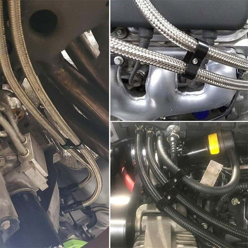 Separador de manguera Adaptador de montaje de línea de combustible 4AN 6AN 8AN 10AN 12AN Abrazaderas de montaje - Imagen 8 de 78